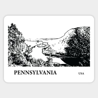 Pennsylvania USA Sticker